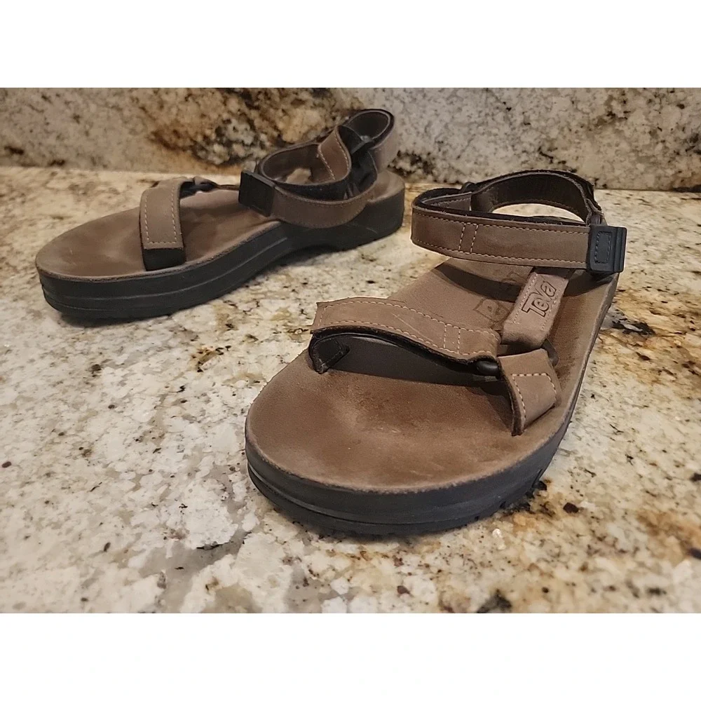 TEVA Original Walkaround Sandals Brown Vintage 90s Made In USA Size 9 Men's